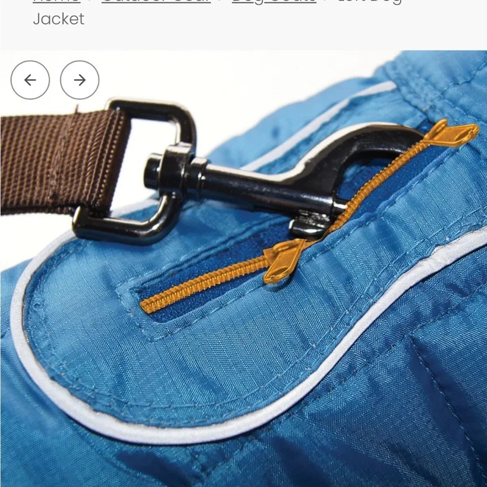 Kurgo Loft reversible‎ dog jacket